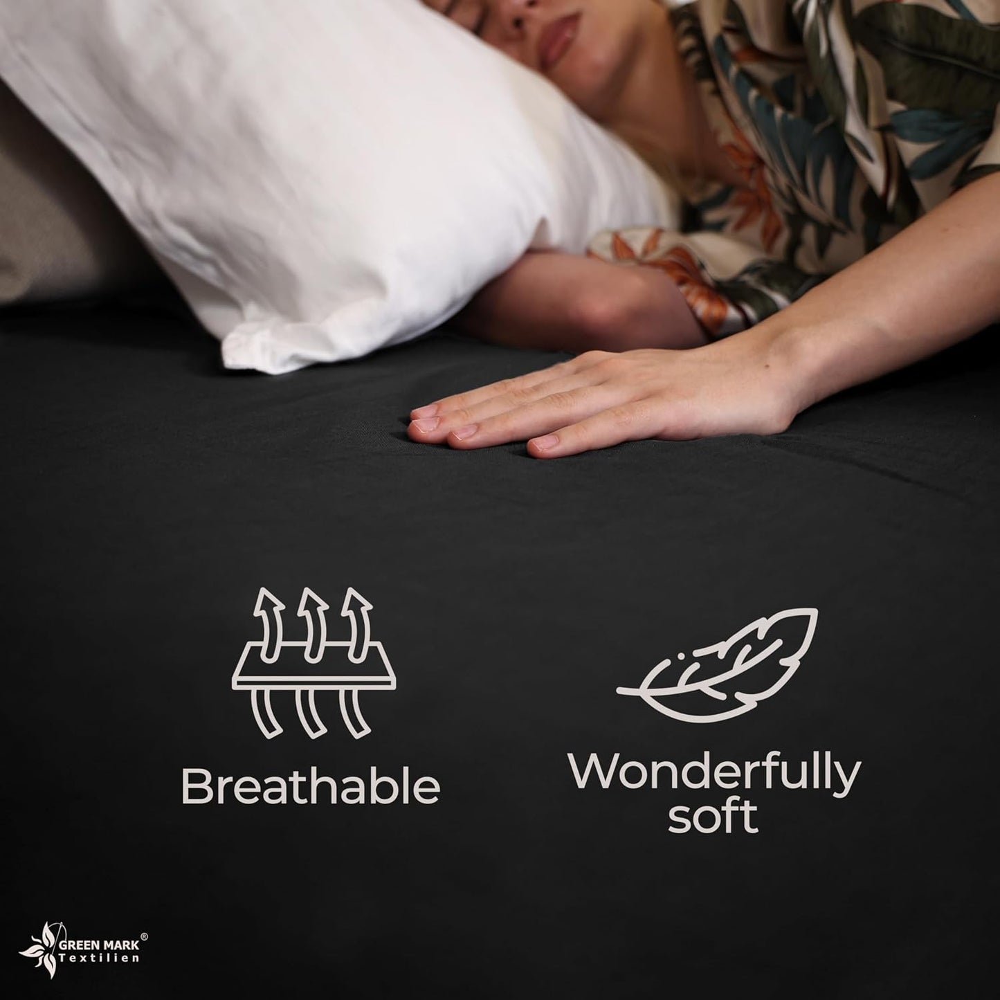 GREEN MARK Textilien Classic Flat Sheet Cotton
