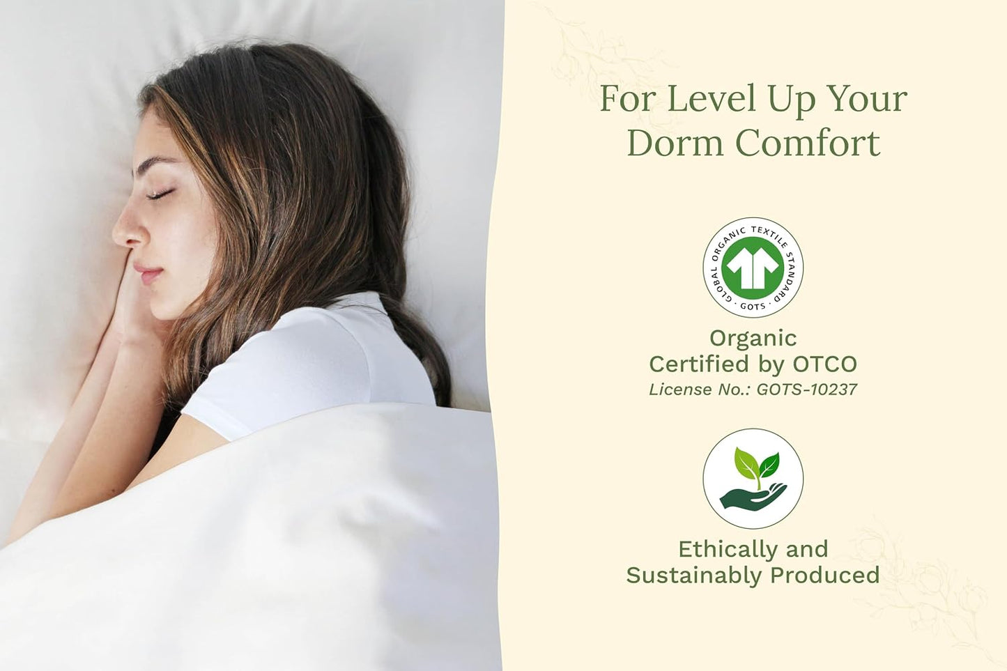 Organic Cotton Twin XL Sheets