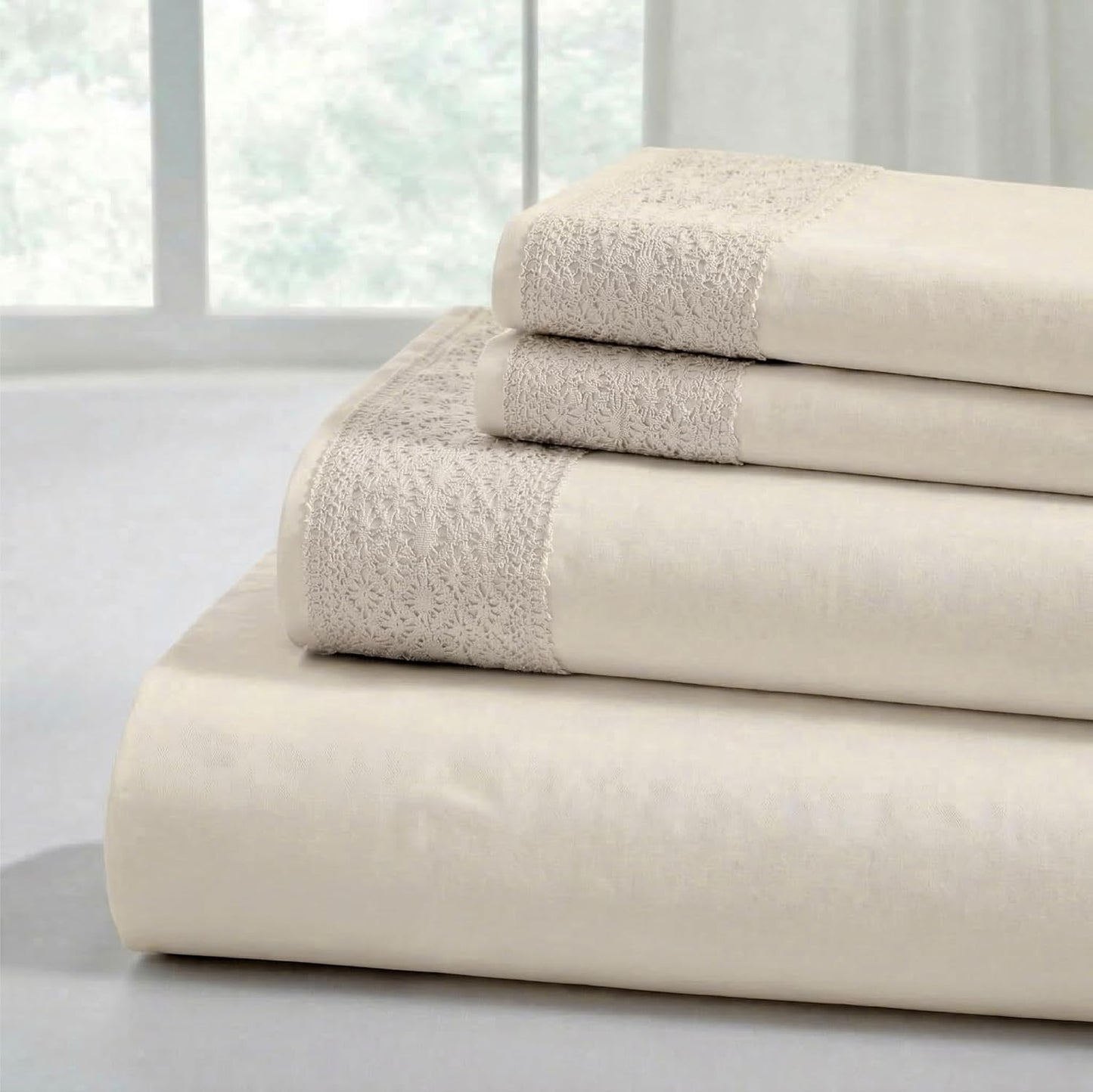 Modern Threads 4 Piece Microfiber Sheet Set