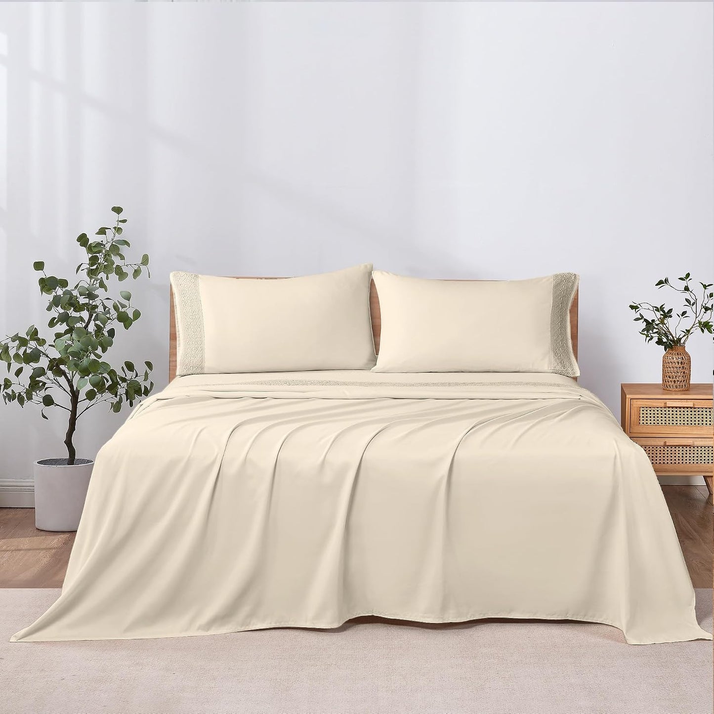 Modern Threads 4 Piece Microfiber Sheet Set