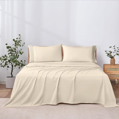 Modern Threads 4 Piece Microfiber Sheet Set