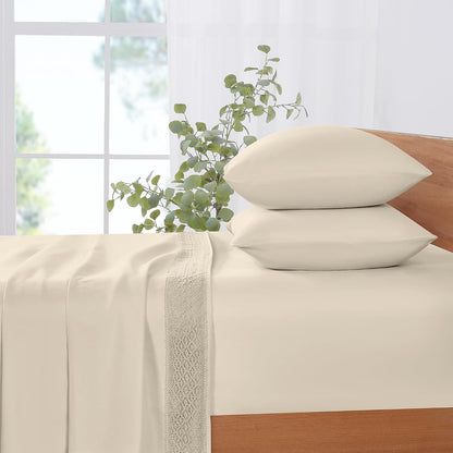 Modern Threads 4 Piece Microfiber Sheet Set