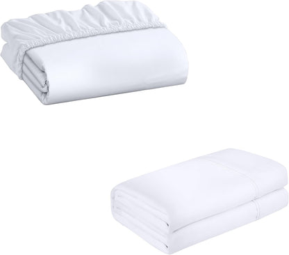 Royale Linens Organic Cotton & Microfiber Sheet Bundle
