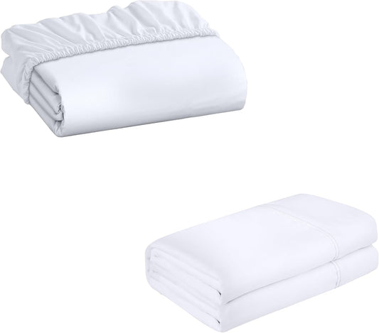 Royale Linens Organic Cotton & Microfiber Sheet Bundle