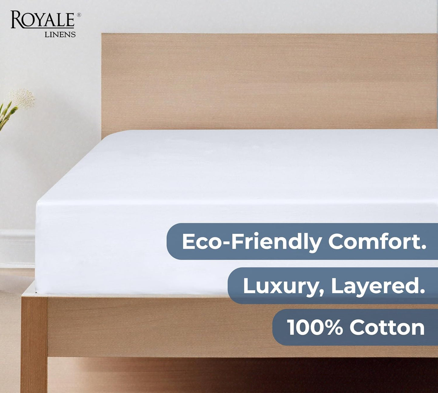 Royale Linens Organic Cotton & Microfiber Sheet Bundle