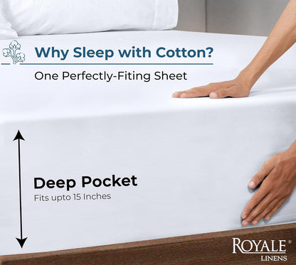 Royale Linens Organic Cotton & Microfiber Sheet Bundle