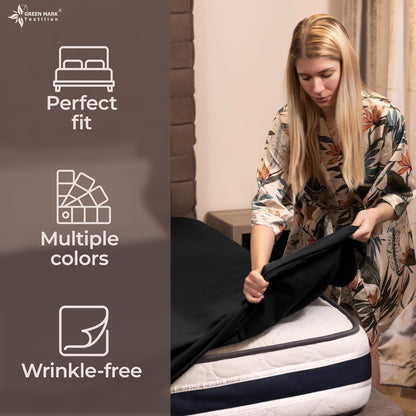 GREEN MARK Textilien Classic Flat Sheet Cotton