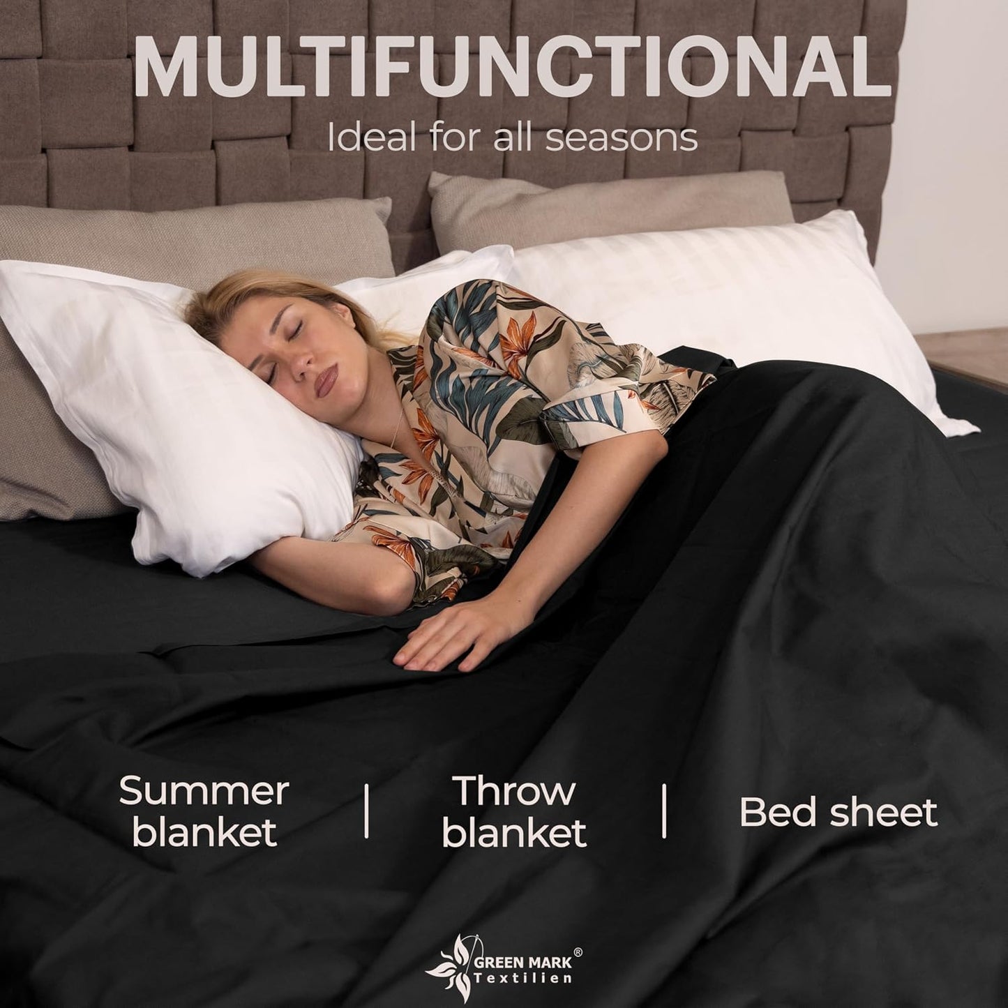 GREEN MARK Textilien Classic Flat Sheet Cotton