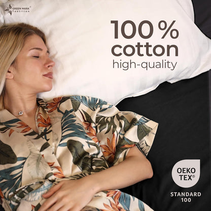 GREEN MARK Textilien Classic Flat Sheet Cotton