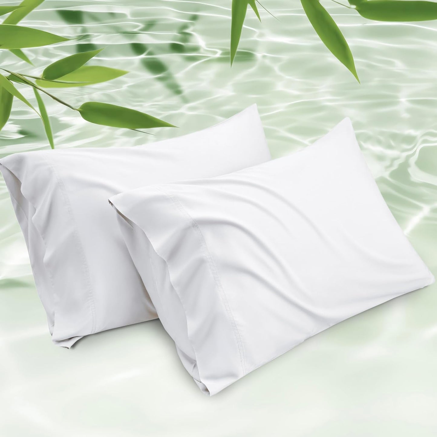 Bedsure Pillow Cases Standard Size Set of 2