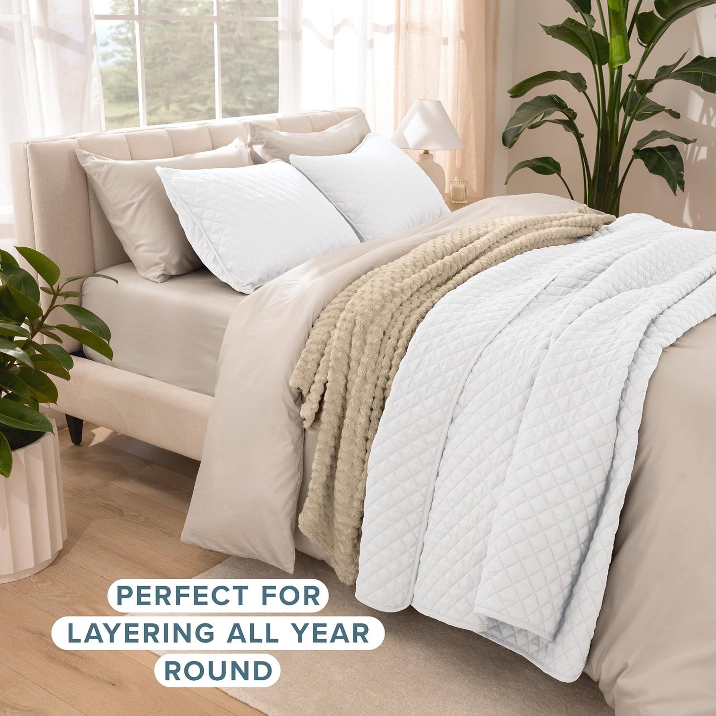 Bare Home Coverlet Set – Full/Queen
