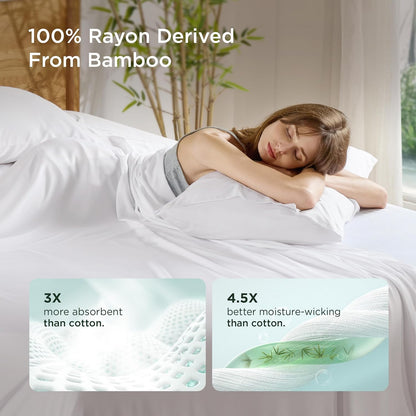 Bedsure Pillow Cases Standard Size Set of 2