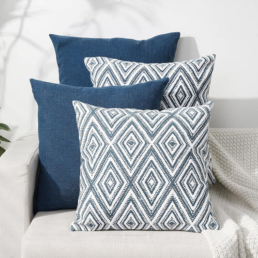 HPUK Throw Pillow Covers 20x20 – Set of 4