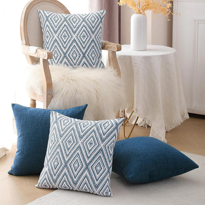 HPUK Throw Pillow Covers 20x20 – Set of 4