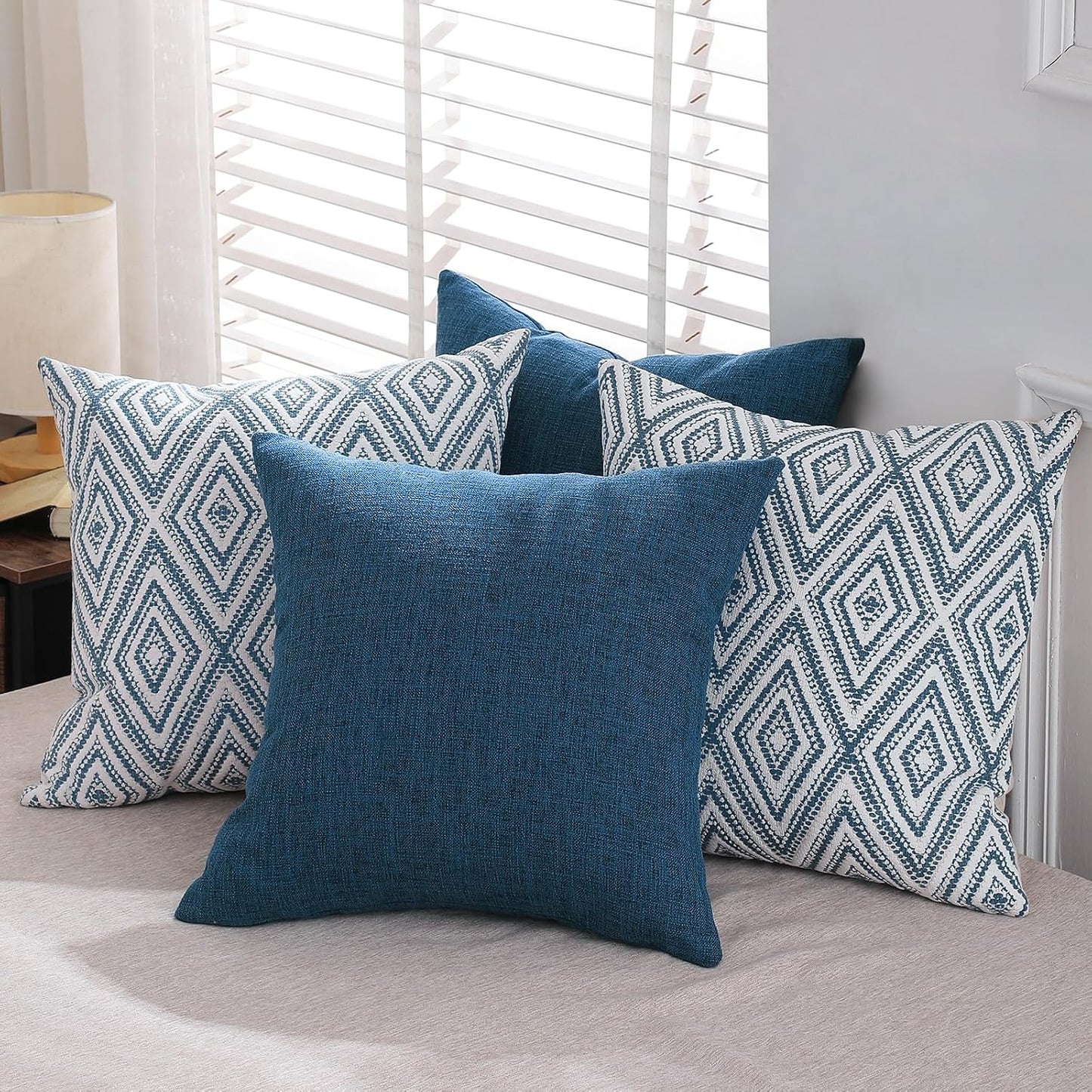 HPUK Throw Pillow Covers 20x20 – Set of 4