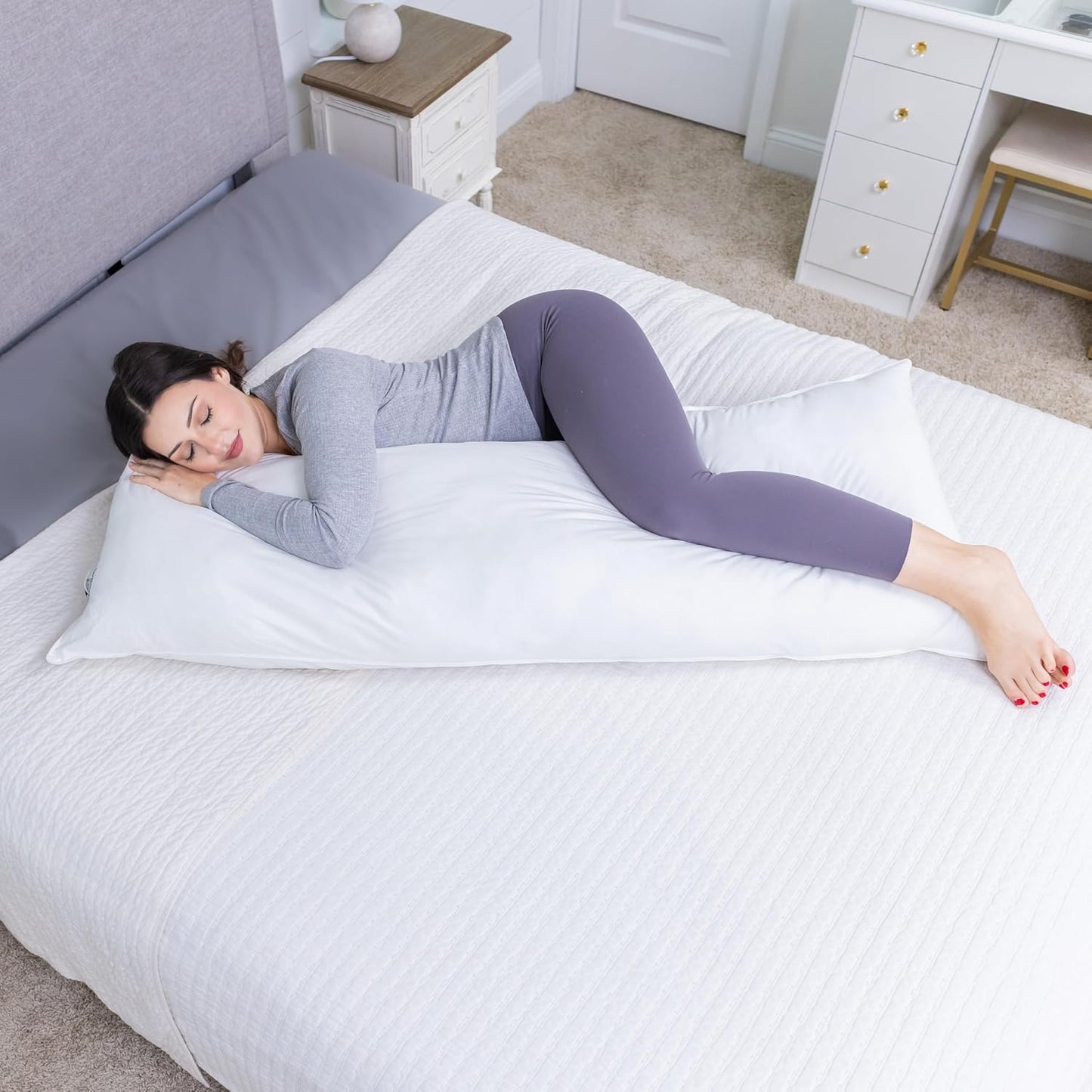 Luxury Premium Polyester Full Body Pillow