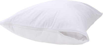 Waterproof Feather Proof Pillow Protectors – Set of 2