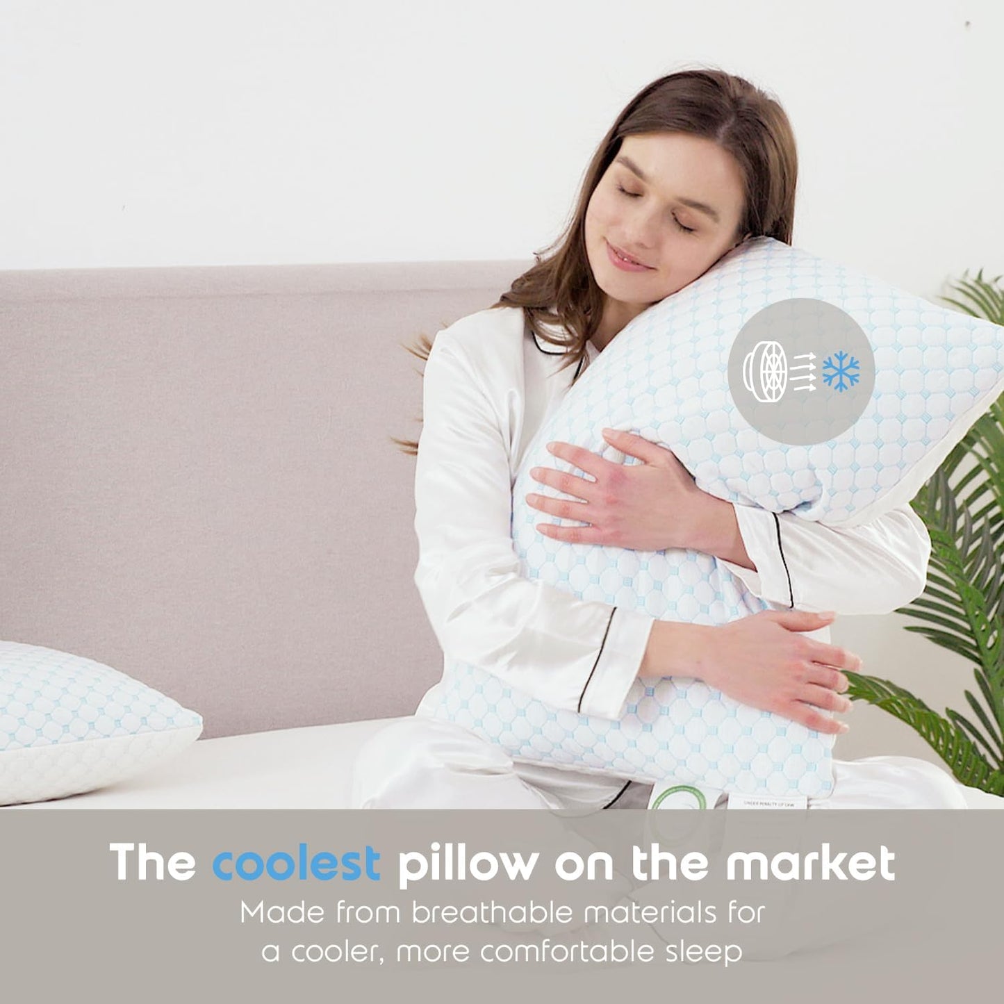 Nestl Cooling Shredded Memory Foam Pillow
