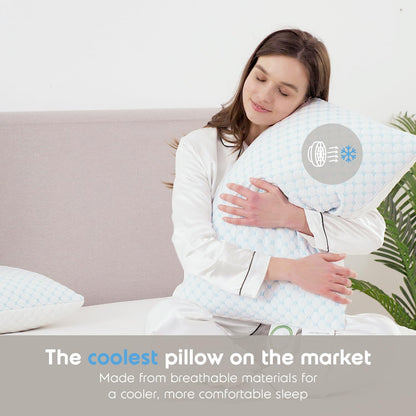 Nestl Cooling Shredded Memory Foam Pillow