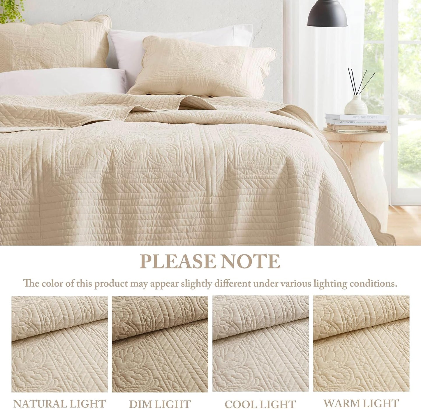 Madison Park Cottage Damask Coverlet Set
